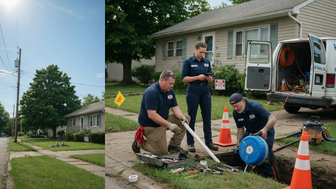 Sewer Line Repair in Oak Lawn, IL near me